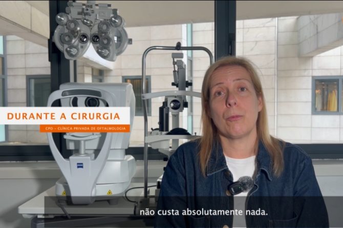 Cirurgia de Cataratas – "Voltei a ver como quando tinha 5 anos"- Entrevista a Isabel Pinto” 1 Cirurgia de Cataratas – “Voltei a ver como quando tinha 5 anos”- Entrevista a Isabel Pinto”